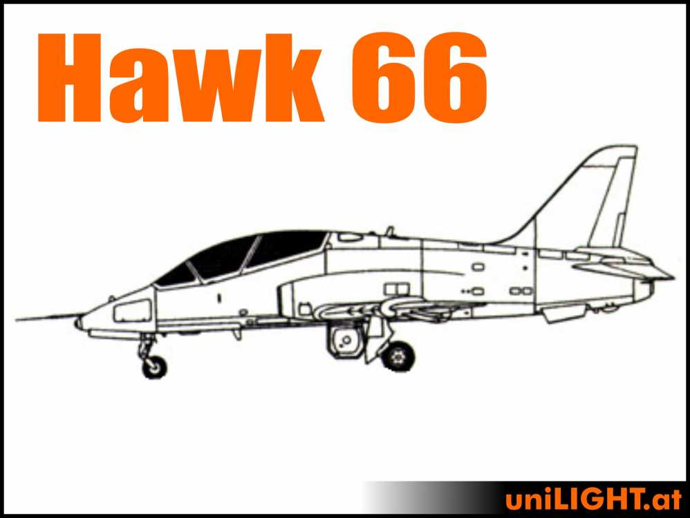 Bundle Hawk 66, 1:4, ~2.5m Wingspan Standard BND-HAWK66-4-S