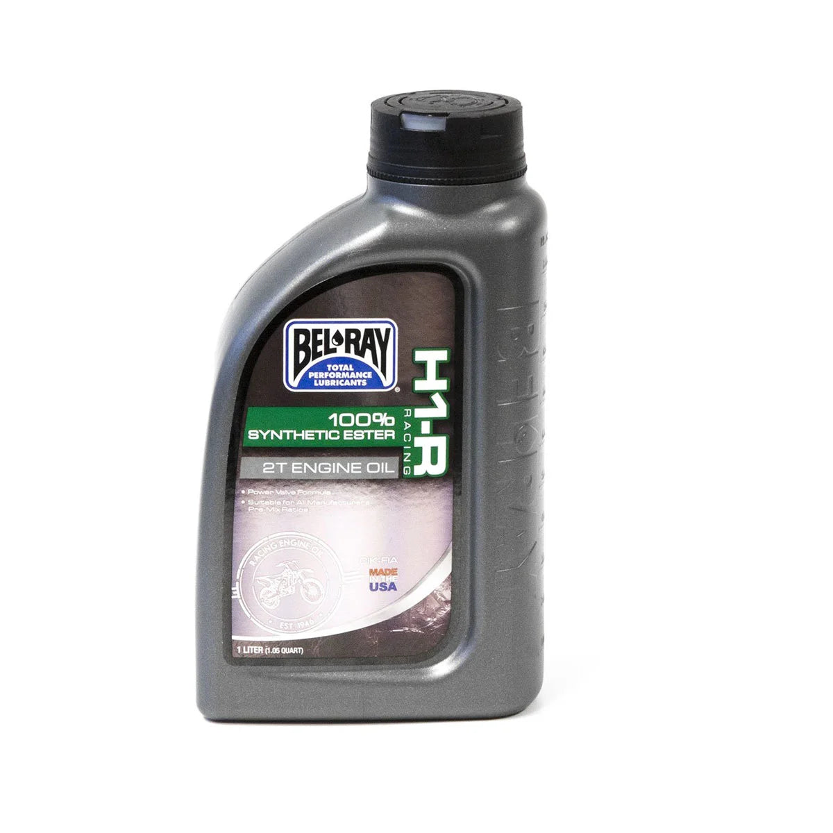 Bel-Ray H1-R Racing 100% Synthetic Ester 2T Engine Oil - 1L