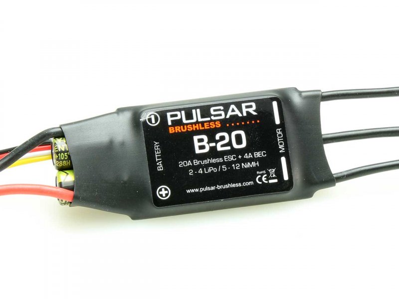 Brushless Speed Controller ESC PULSAR B-20 15940