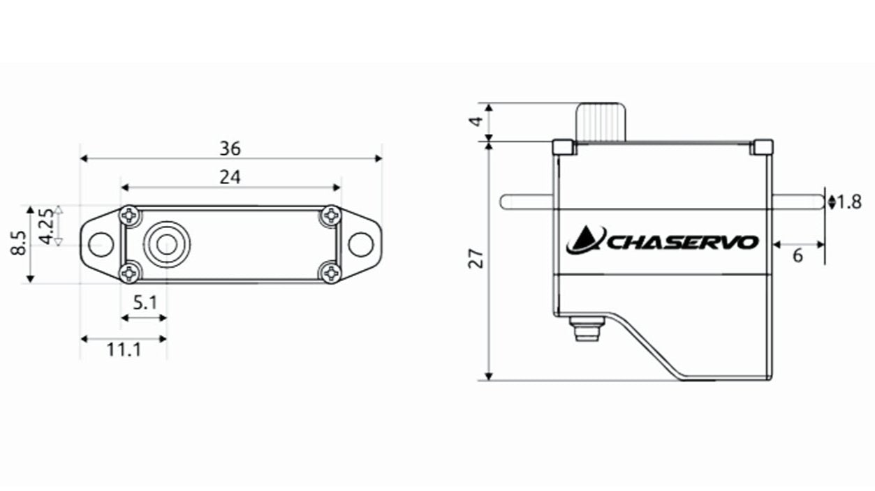 CHASERVO HV85 Mini Servo HV85