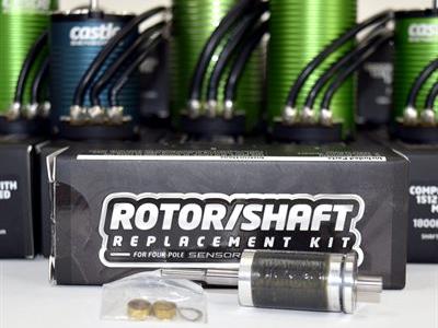 Castle Creations ROTOR/SHAFT REPL KIT 1406-4600Kv, 5700Kv,1900Kv, 2280Kv,2850 CC011-0122-00