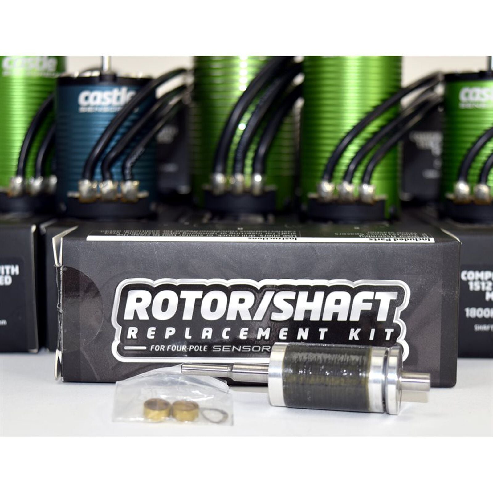 Castle Creations Rotor / Shaft Replacement Kit 1412-3200 5mm CC011-0158-00