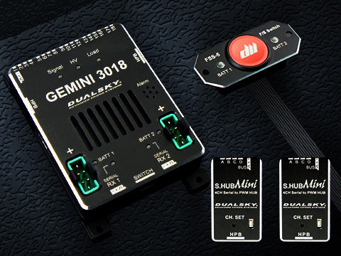 Dualsky Gemini 3018 Deluxe + 2 S.Hub Mini DUA064