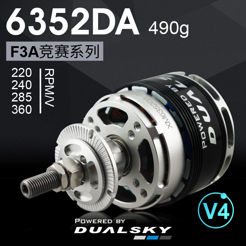 Dualsky XM6352DA-24 V4 F3A Competition 240 RPM/V DUA077