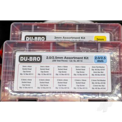 Dubro Metric Hardware Kit Bundle (2 Boxes) DUBAK131