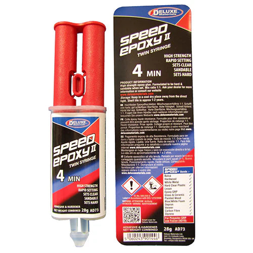 Deluxe Materials Speed Epoxy II 28g Syringe AD73