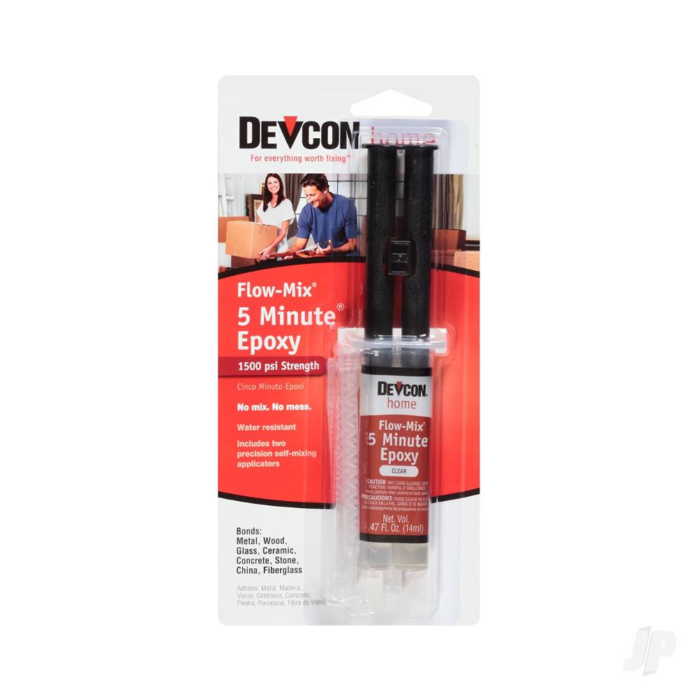 Devcon 14ml 5 Minute Epoxy Flow-Mix (Syringe, Carded) DEV20445