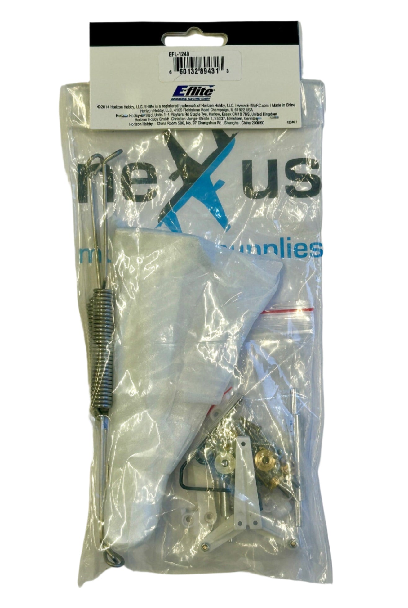 E-Flite Upgraded Landing Gear: Turbo Timber Evolution 1.5m EFL-1249 back in packaging