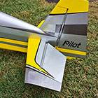 EXTRA NG 60IN YELLOW / SILVER / BLACK (06) Pilot RC PIL790