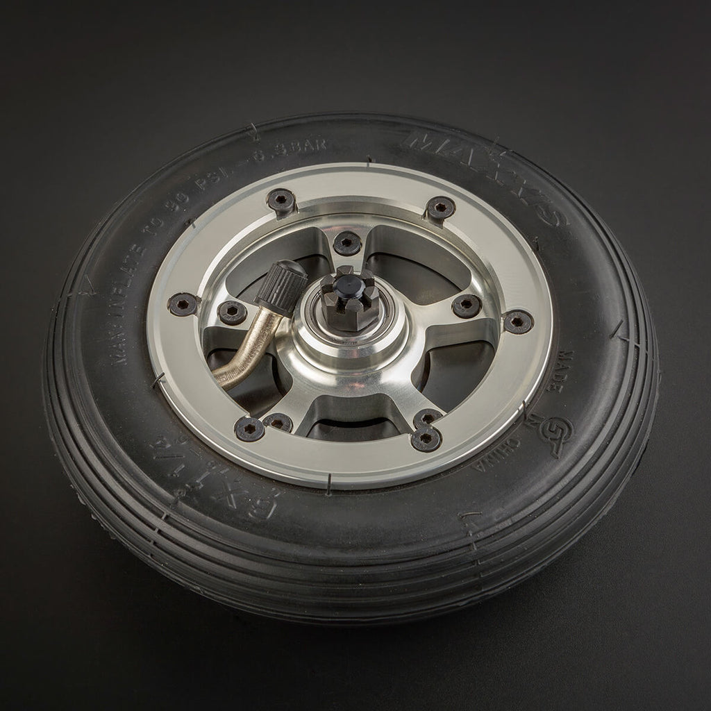 Electron 150mm Main Inflatable Wheels & Brake Set Pair for UAV applica