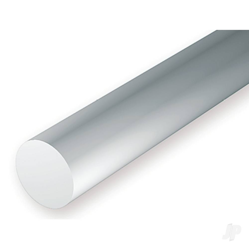 Evergreen Opaque White Styrene Round Rod & Tube Assortment (7 Pack) 217