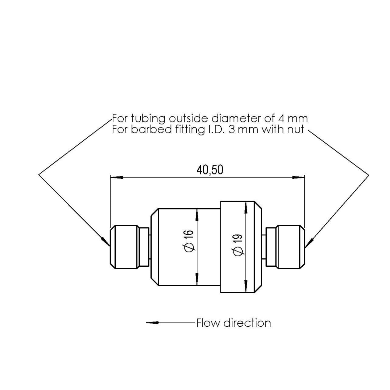 EvoJet Fuel Filter P 0848