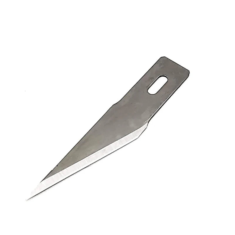 Excel #2 Straight Edge Blade, Shank 0.345" (0.88 cm) (5pcs) (Carded) EXL20002