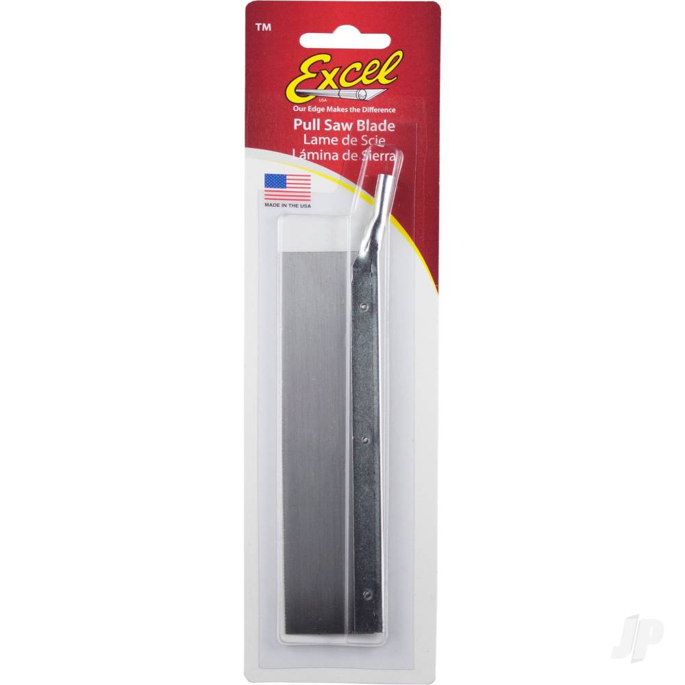 Excel 5in Pull Saw (13.3cm), 1.25in (3.175cm) Deep, 24 Teeth/Inch (9.4 TPC) (Carded) EXL30460