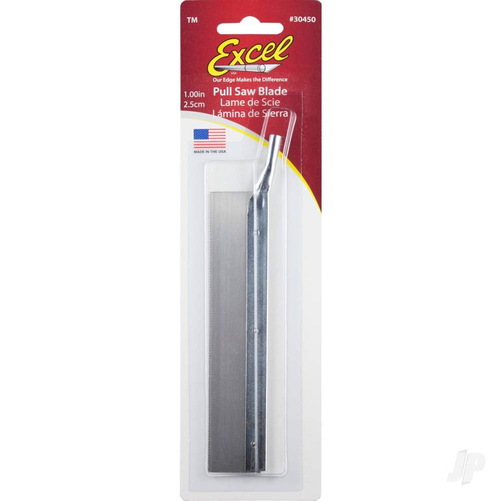 Excel 5in Pull Saw (13.3cm), 1in (2.54cm) Deep, 42 Teeth/Inch (16.5 TPC) (Carded) EXL30450