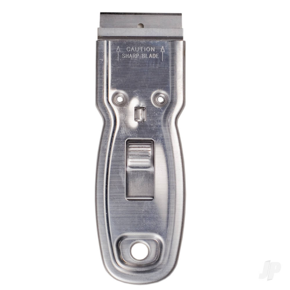 Excel K11 Metal Safety Scraper (6x Blades) (Carded) EXL16011 from top 