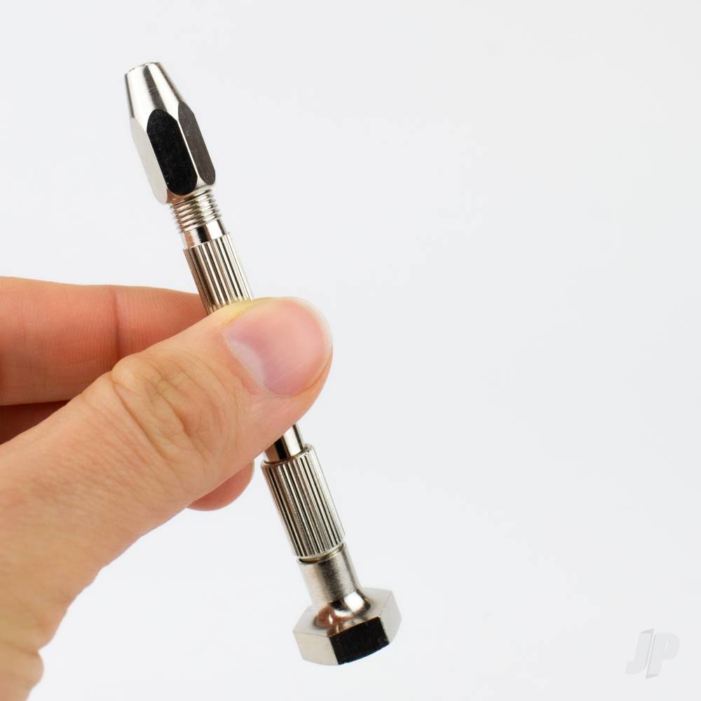 Excel Swivel Head Pin Vise with 4 Chucks (Carded) EXL55661