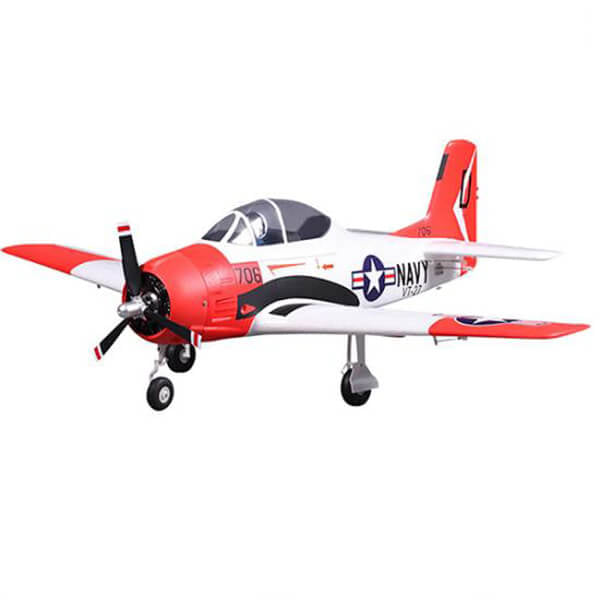 FMS T-28D Trojan 1400mm V4 PNP Red FMS083PRD