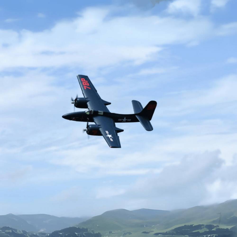 FMS F7F Tigercat PNP 1700mm Blue FMS098PBU