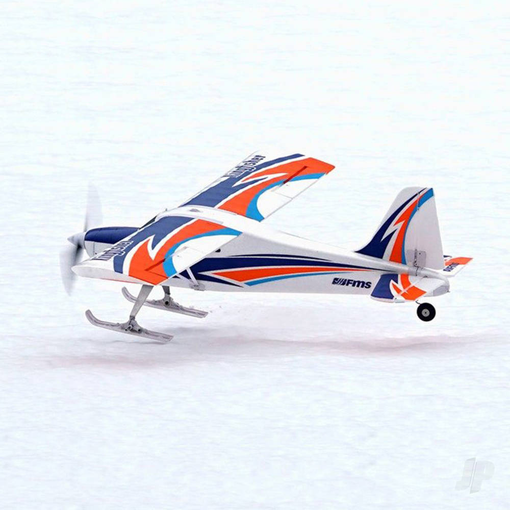 FMS Kingfisher PNP 1400mm (with Wheels, Floats, Skis, Flaps & Reflex V3) FMS103PF-REFV3