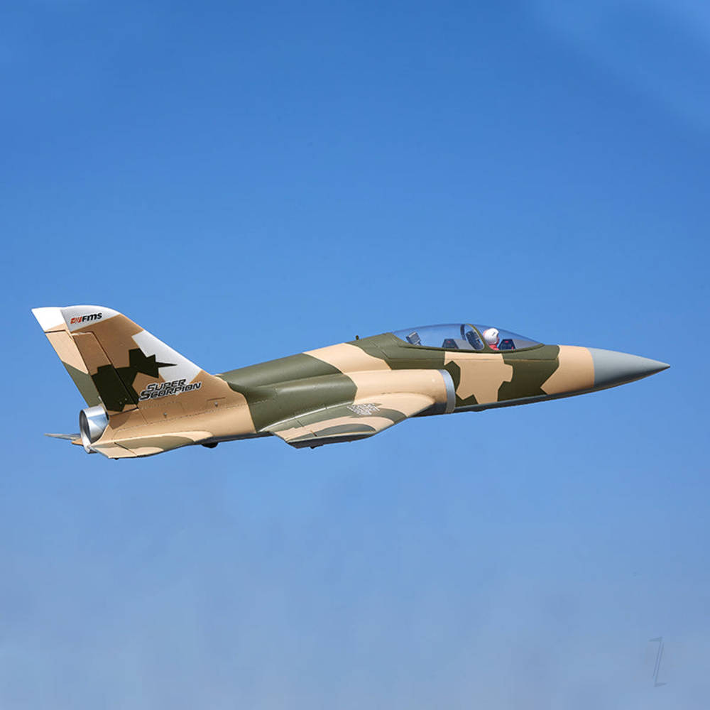FMS Super Scorpion V2 90mm EDF PNP Camouflage (6S Version) FMS145PCM6S