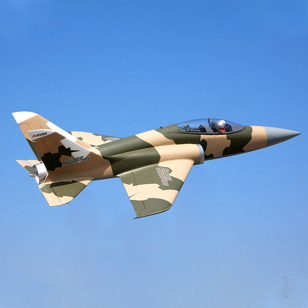 FMS Super Scorpion V2 90mm EDF PNP Camouflage (6S Version) FMS145PCM6S