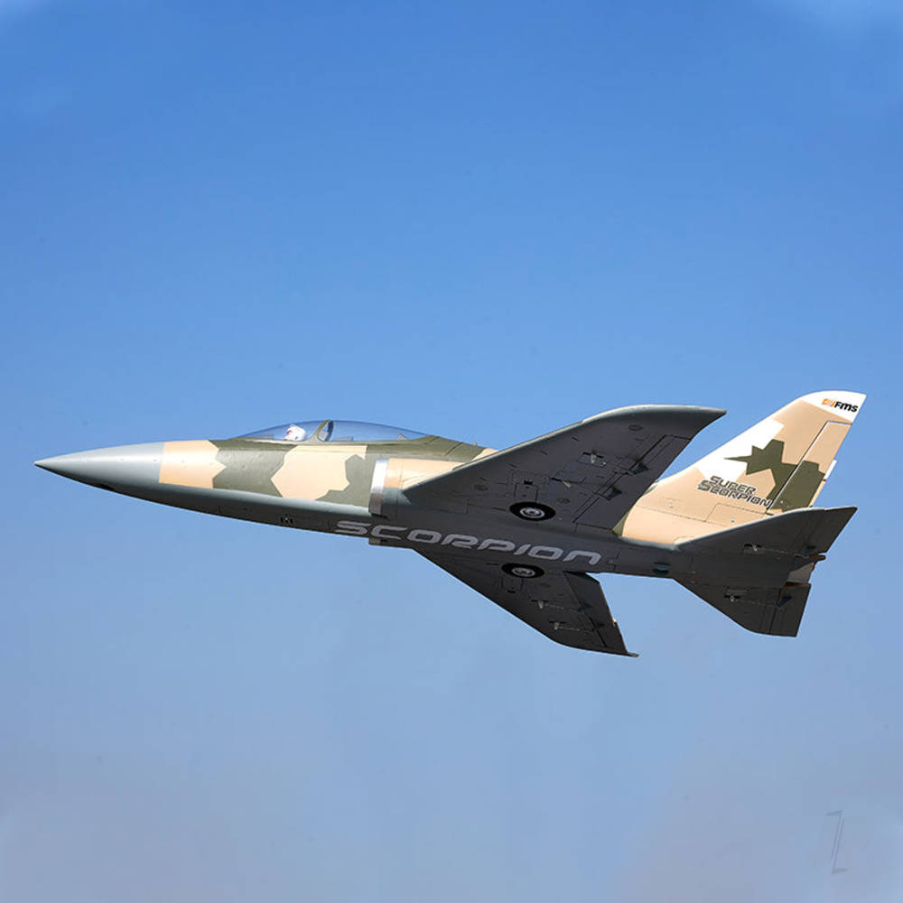 FMS Super Scorpion V2 90mm EDF PNP Camouflage (6S Version) FMS145PCM6S