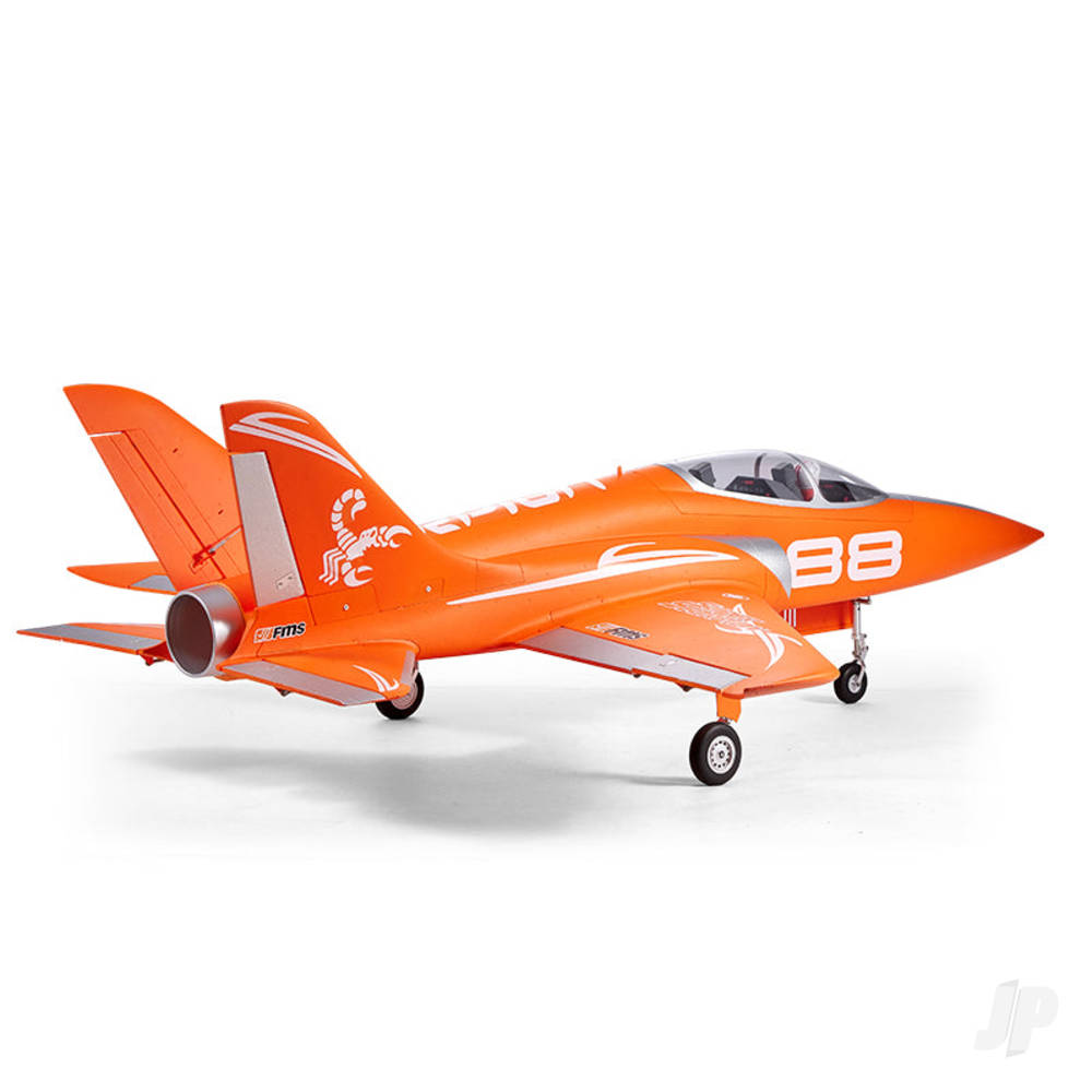 FMS Super Scorpion V2 90mm EDF PNP Orange (6S Version) FMS145POR6S