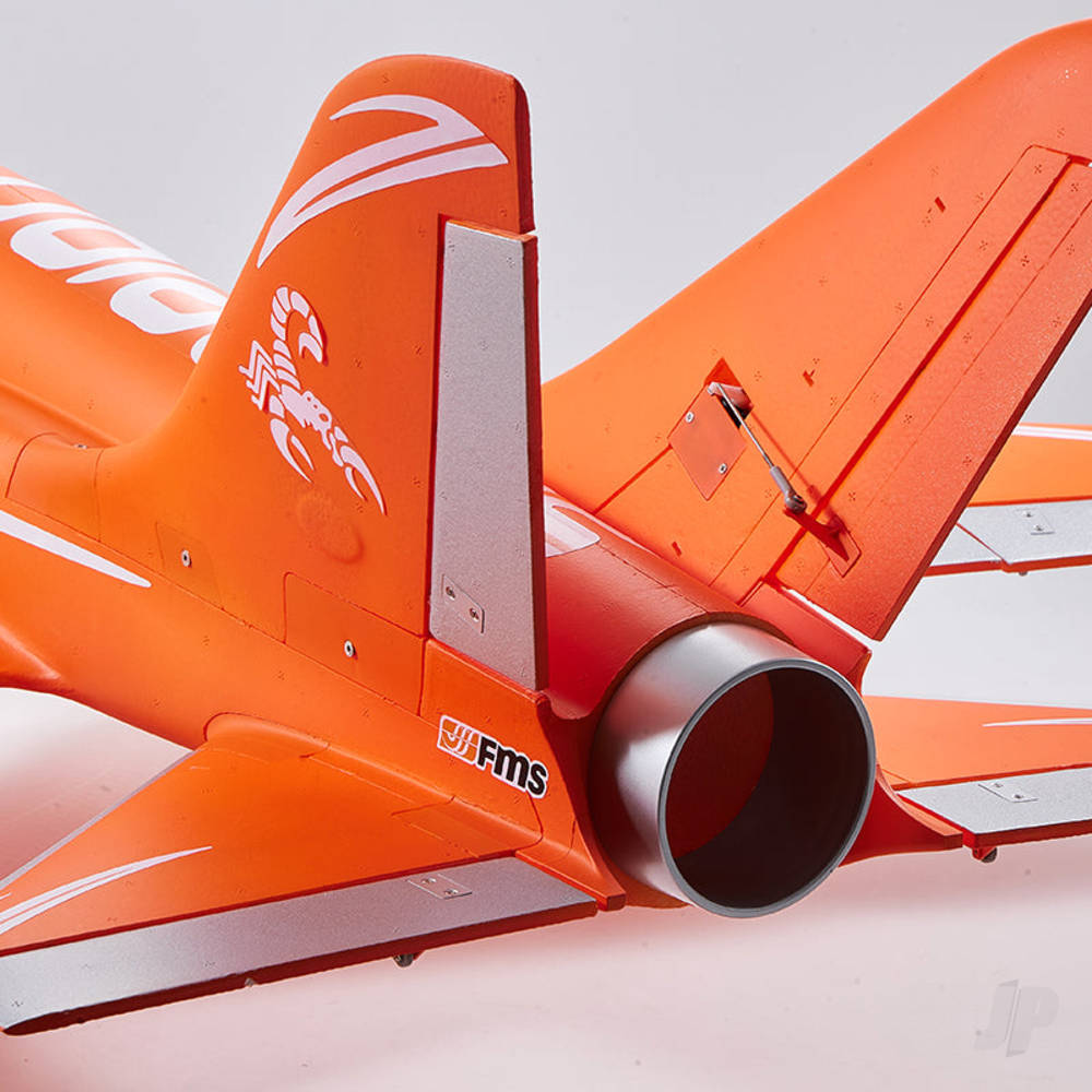 FMS Super Scorpion V2 90mm EDF PNP Orange (6S Version) FMS145POR6S