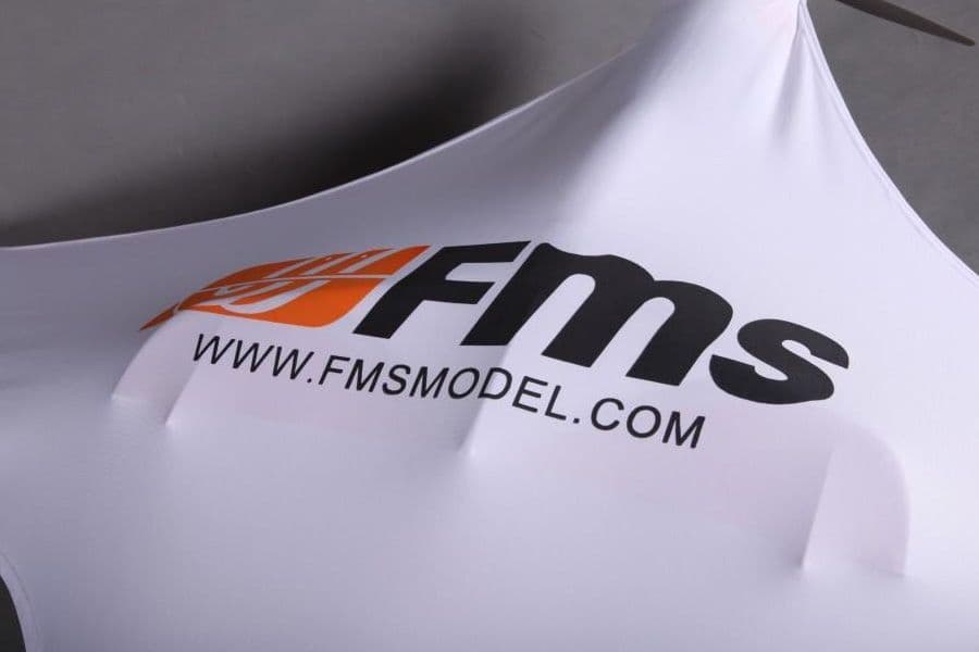 FMS Protective Plane Cover for 1300-1700mm Wingspan - White Stock Take Clearance