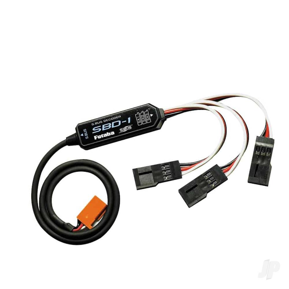 Futaba SBD-1 400mm 3-channel S.BUS Servo Decoder Lead