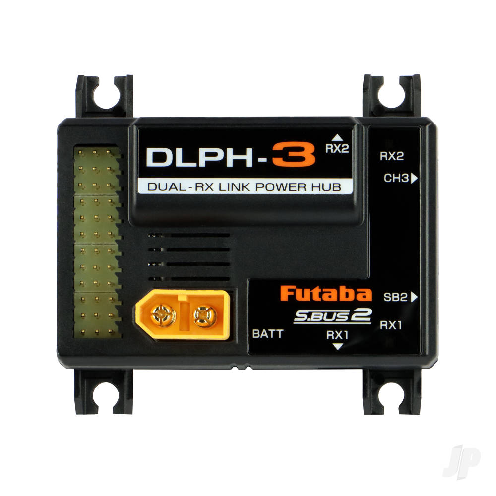 Futaba DLPH-3 10-Channel Dual Rx Link Intelligent Power Hub FUT05102759-3