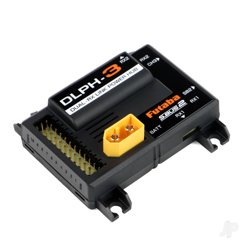 Futaba DLPH-3 10-Channel Dual Rx Link Intelligent Power Hub FUT05102759-3