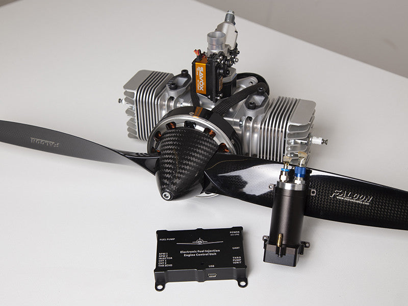 Falcon 30x20" Carbon Propeller Pusher - Gas