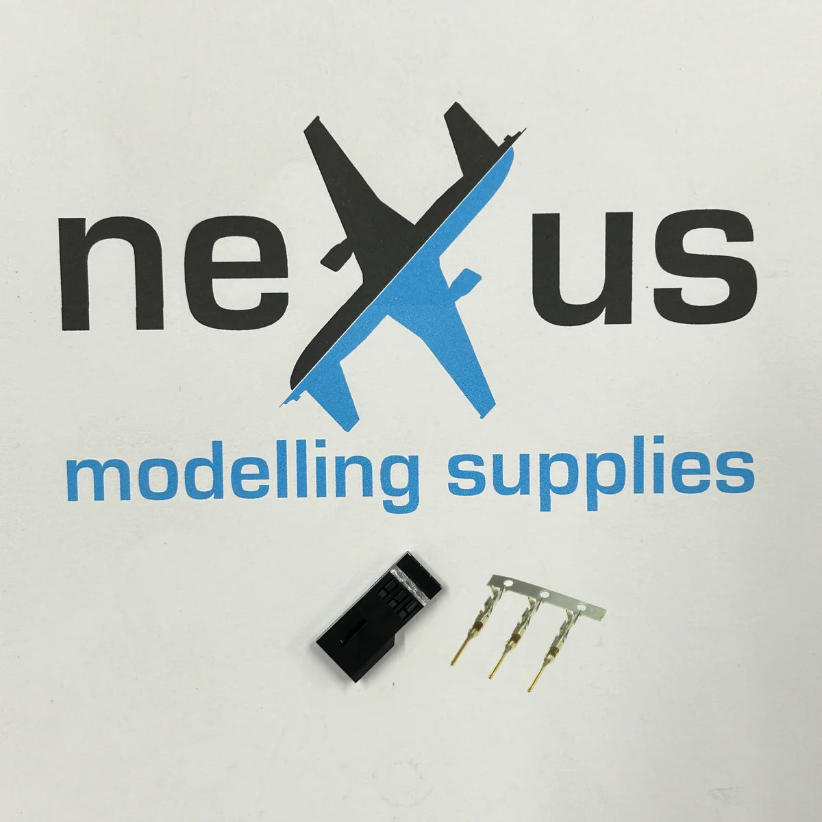 Genuine Futaba Servo Connectors 2 Pairs Male & Female Plug Kit FUT1M13A02601-J