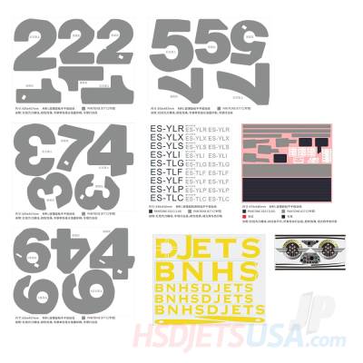 HSD Jets Decals (for L-39 BNH) HSD0000000002
