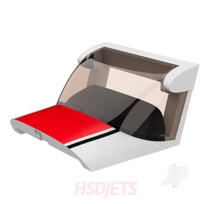 HSD Jets Battery Cover with Canopy (Red) (for 182 2000mm) HSDS63010200-21