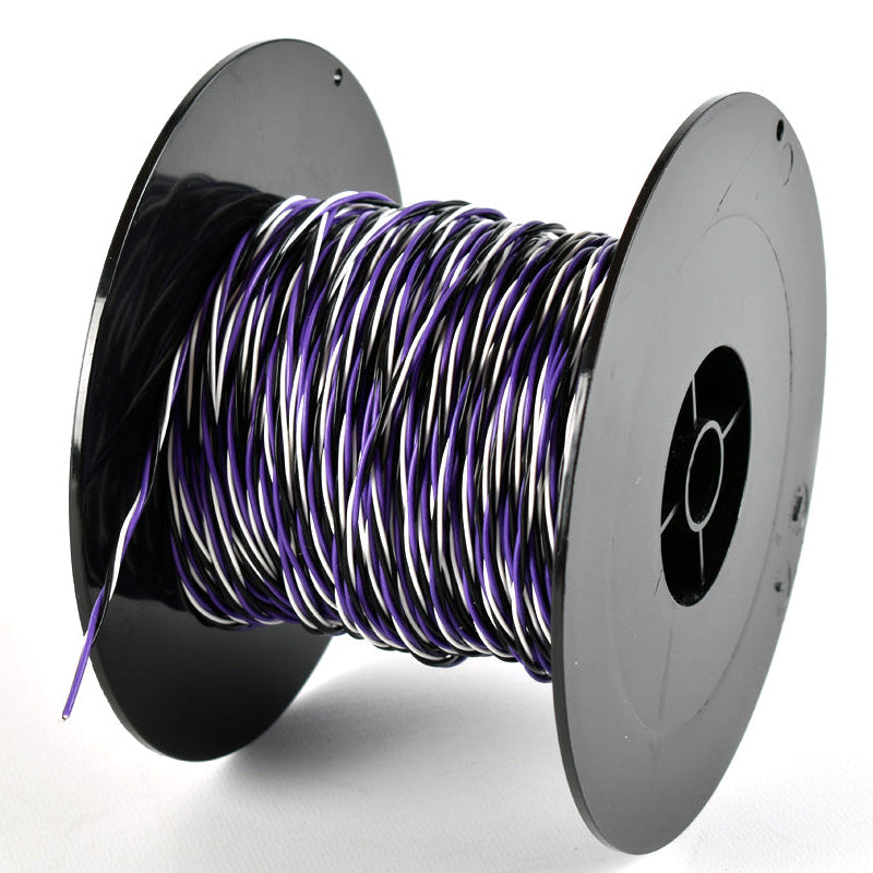 Hacker purpleONE Servo Cable, 2x0.5mm² + 1x0.25mm² twisted Sold Per Metre Off the Reel