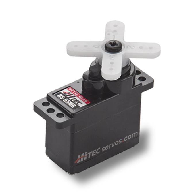 Hitec HS-65MG Ultra Micro Analogue Cored Servo 11.9g 2.2kg/0.11s 4.8V - 6.0V 2212110