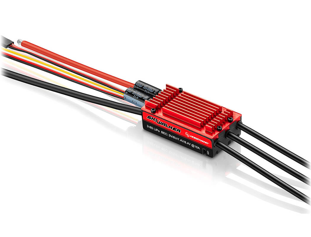 Image showing the whole ESC including the wires