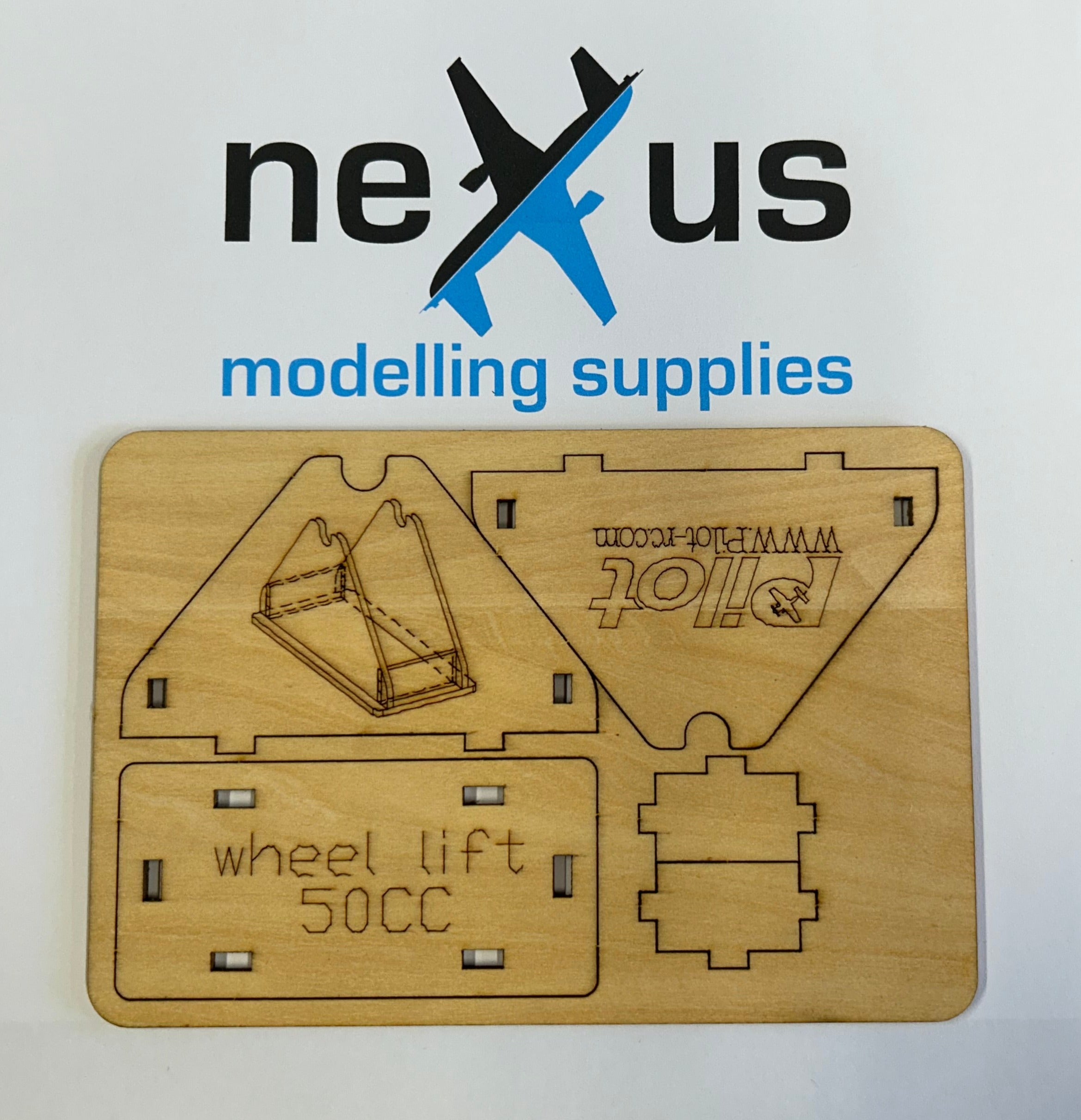 Pilot-RC 3.5in Aluminium Hub Wheel from Nexus Modelling Supplies Models Northampton Model Web Website Site Webshop Shop Webstore Store with Stand PIL009 