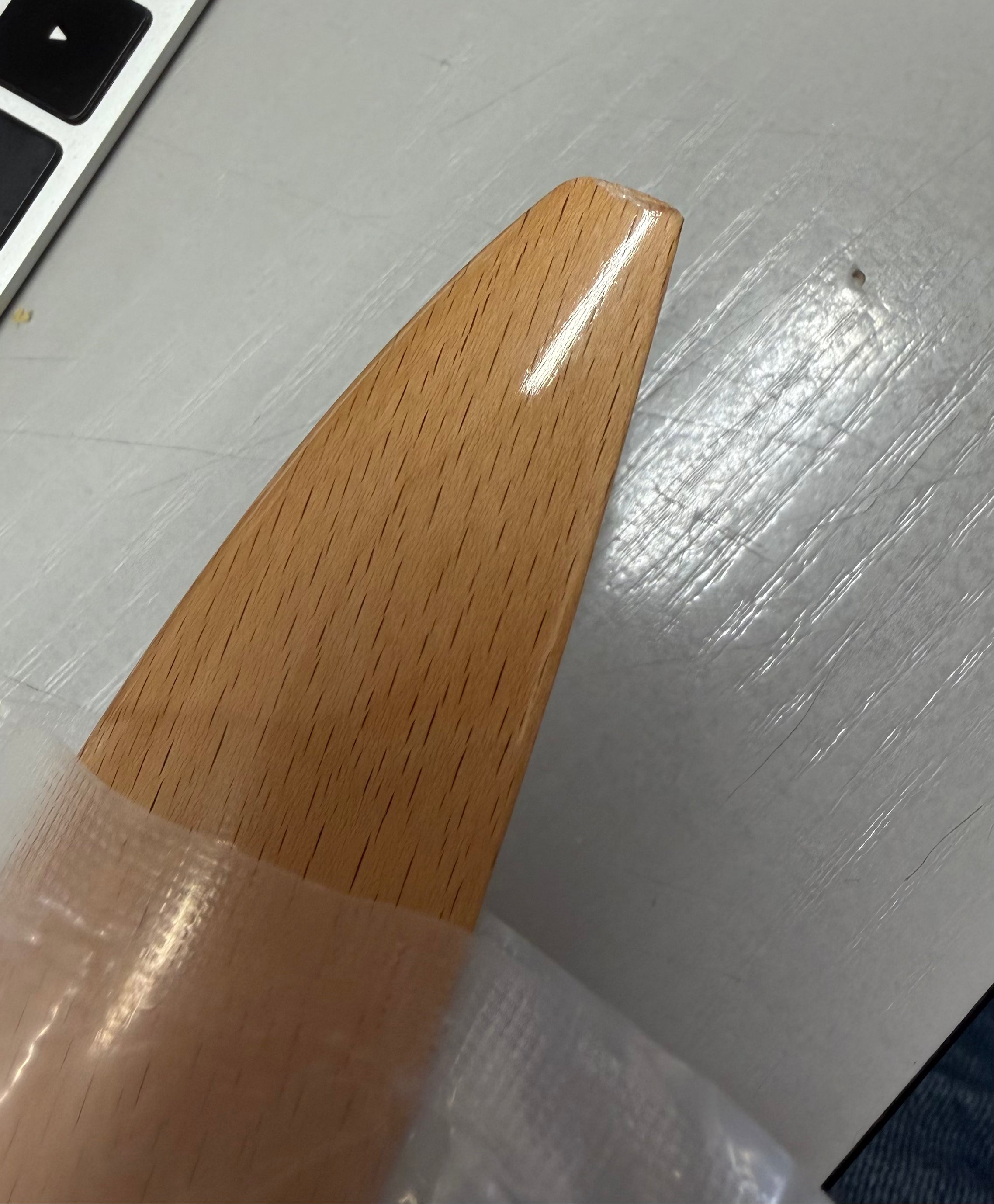 Falcon 19x10" Beechwood Propeller - Gas Slight Damage to Tip
