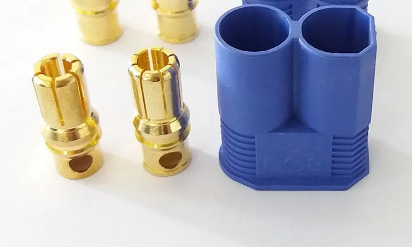 EC8 8mm High Current 190 Amp Battery Connector Male