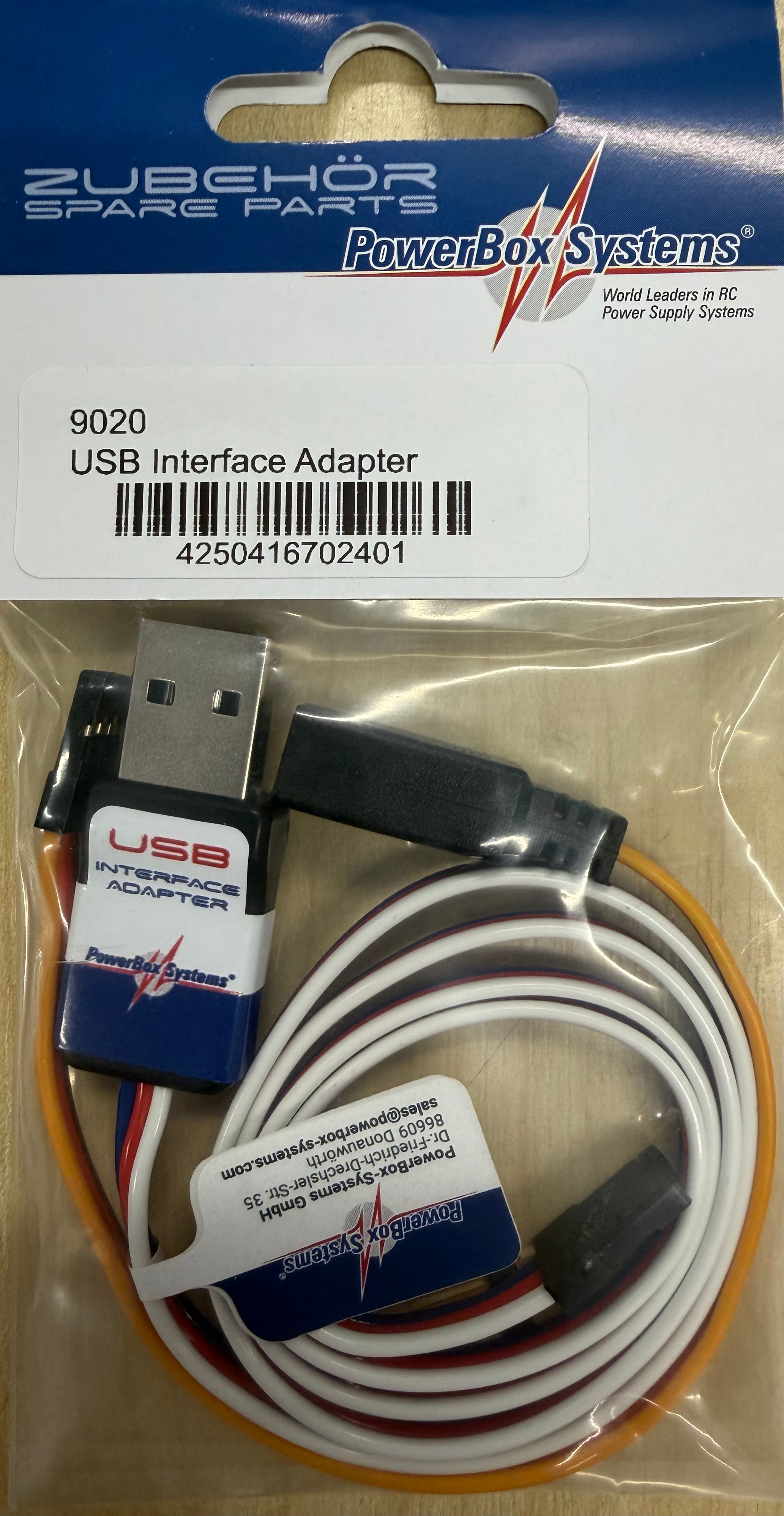 PowerBox USB Interface Adapter 9020 PB-9020