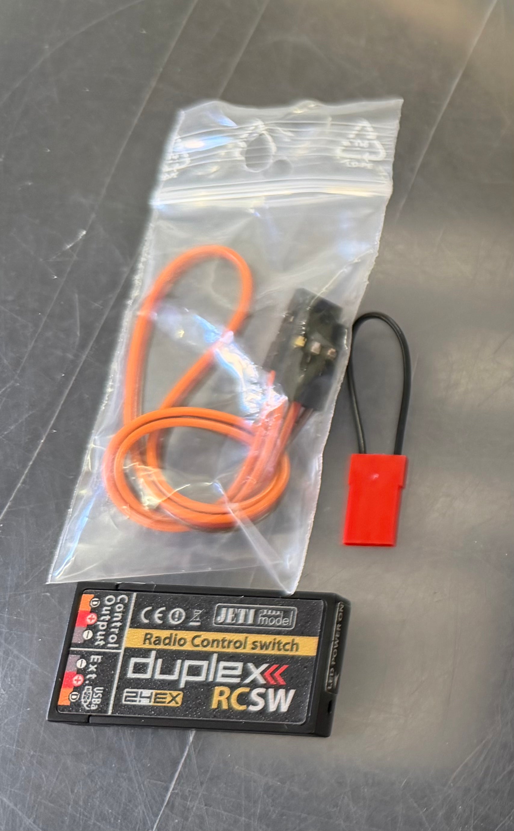 Jeti Duplex 2.4EX Radio Control Switch JDEX-RCSW New No Box Offer