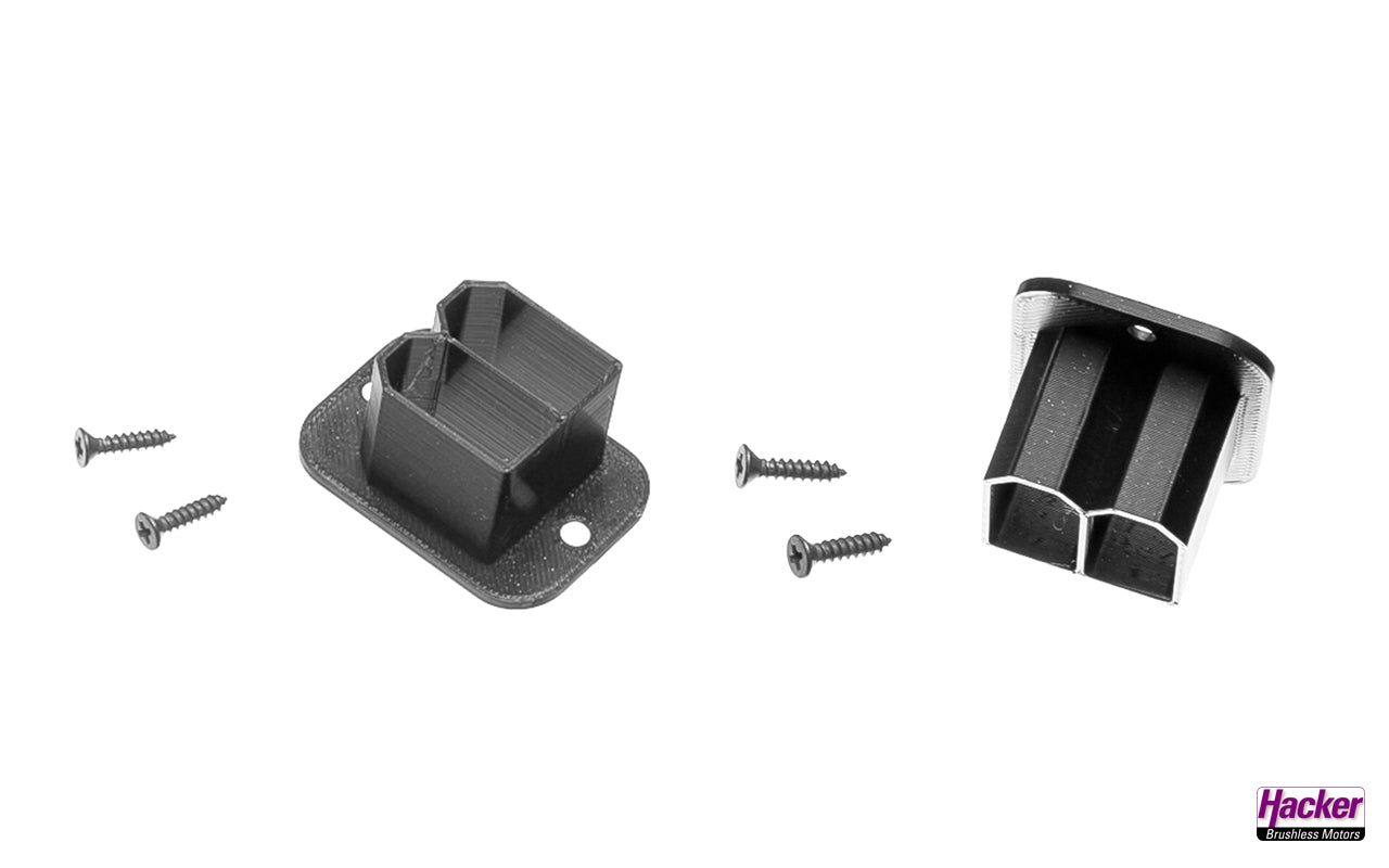 Hacker Installation frame double for XT-90 plug A85061