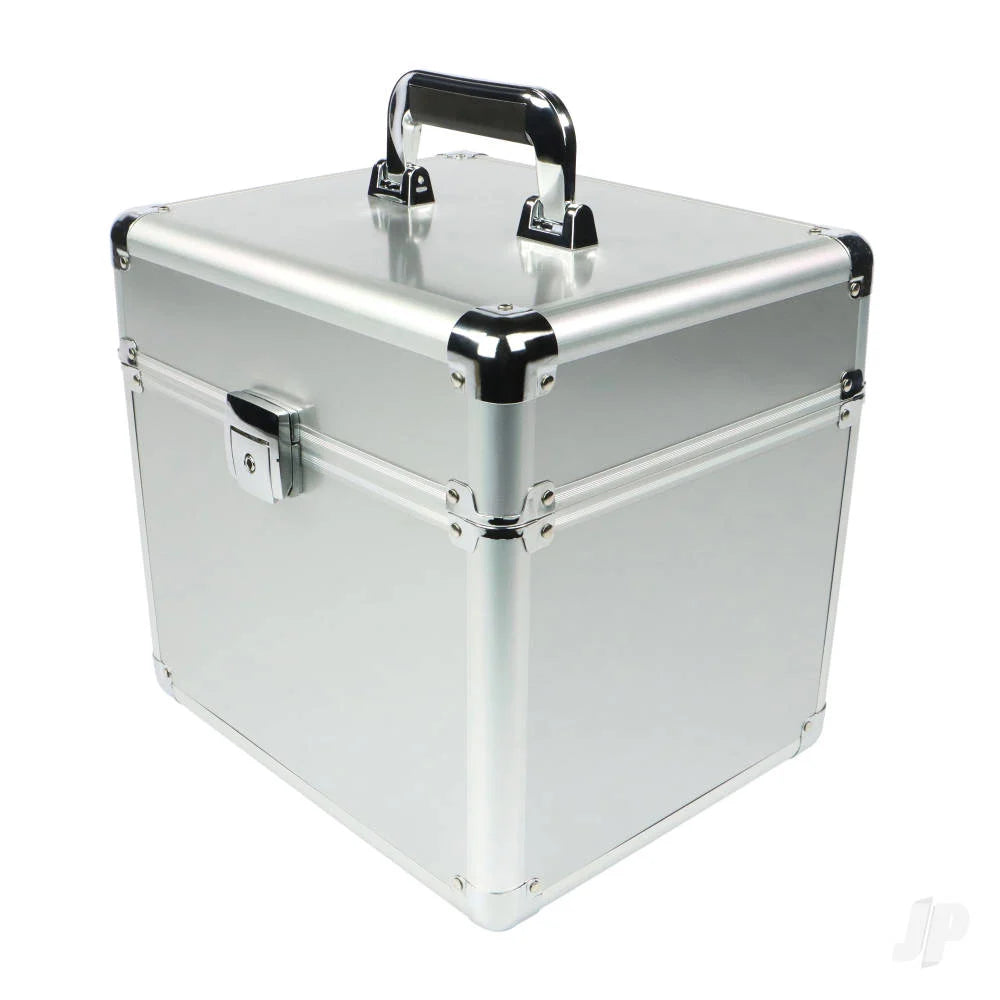 JP Transmitter Case Aluminium (Silver) Face-To-Face Double JPD101004