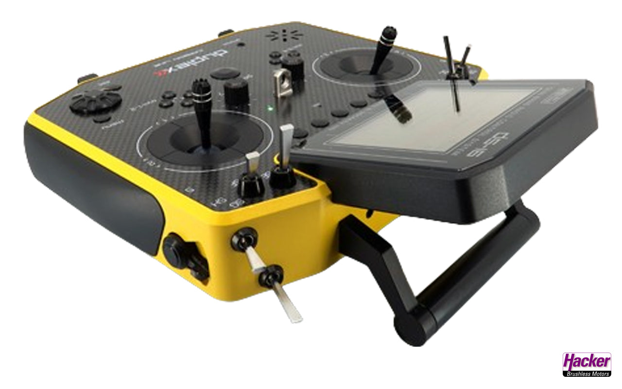 Jeti Duplex DS-16 Mk2 NG Carbon Line Yellow Transmitter Multimode DS16 with Rex 10 Receiver