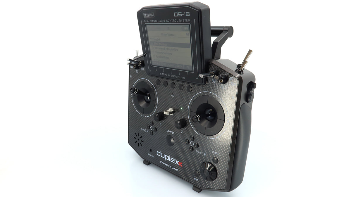 Jeti Duplex DS-16 Mk2 NG Carbonline MM Black Lacquered Transmitter Multimode JDEX-TDS16II-CLKL