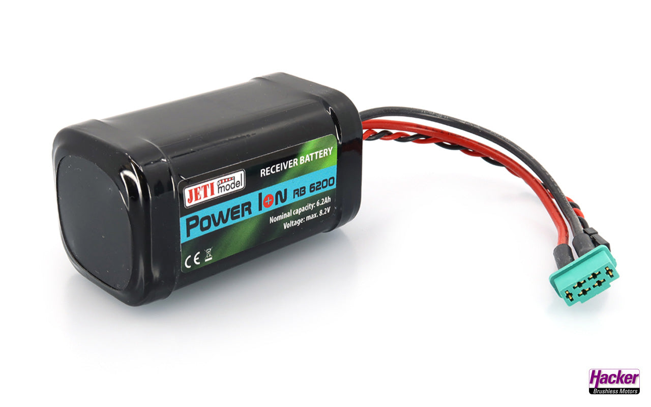 Jeti Power Ion RB 6200 Lithium-Ion Receiver Battery PI-RB-6200-T Trayless